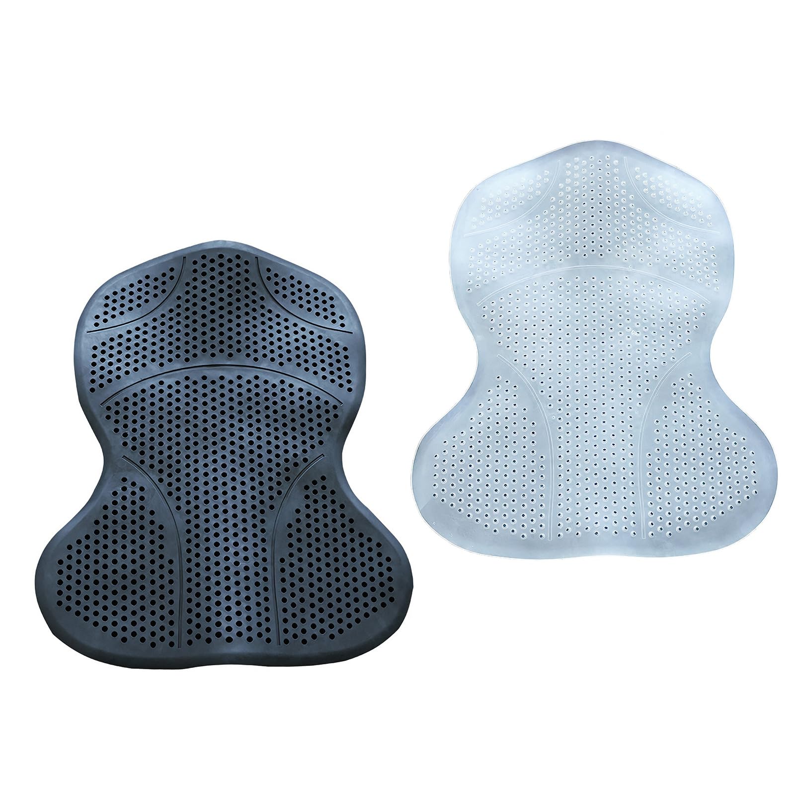 Almohadilla de silicona antideslizante para silla de montar de gel para eventos, entrenamiento de salto, alfombrilla de sillín duradera de fácil secado rápido para doma en inglés occidental