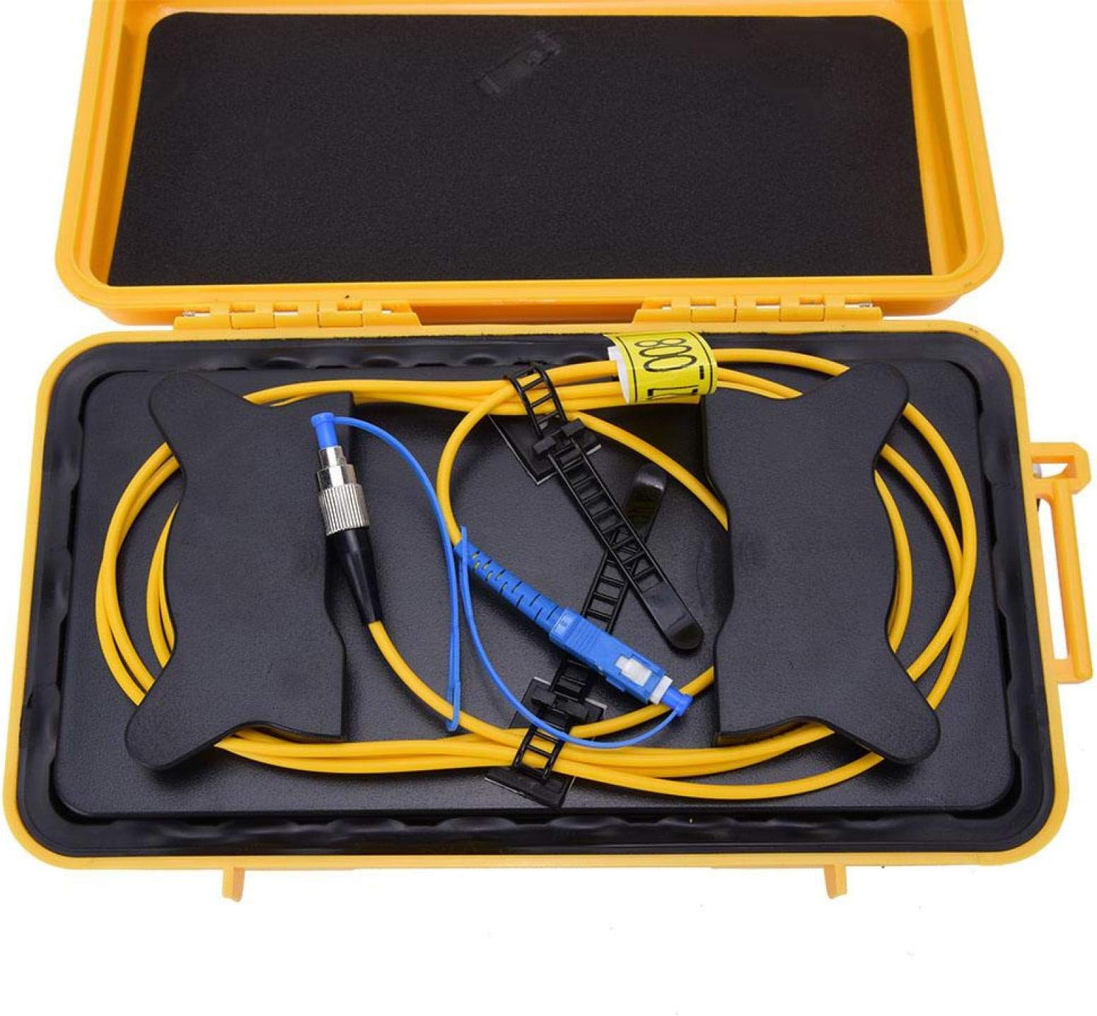 Fiber Optic Launch Cable OTDR Launch Cable Box SC/UPC-FC/UPC OTDR Dead Zone Eliminator Single Mode 500M