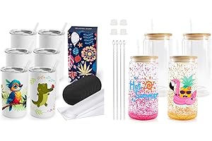 Joyclub Sublimation Tumbler and Blank Snowglobe Tumbler Bundle