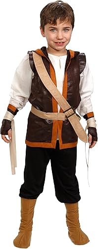 Miniatura 3 de Dress Up America Disfraz de Robin Hood para niños - Disfraz de arquero renacentista para niños