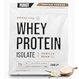 REP Purist Whey Protein Powder, Premium Vanilla Grassfed Isolate, Post-Workout Recovery, Keto Friendly, Clean Nutrition Meal Replacement, Promotes Lean Muscle, Sugar and Gluten-Free, Women Men, 2 Lb