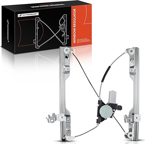 A-Premium Elevalunas eléctrico con motor de 6 pines compatible con Nissan Rogue 2008-2013 Rogue Select 2014 2015 lado del conductor delantero