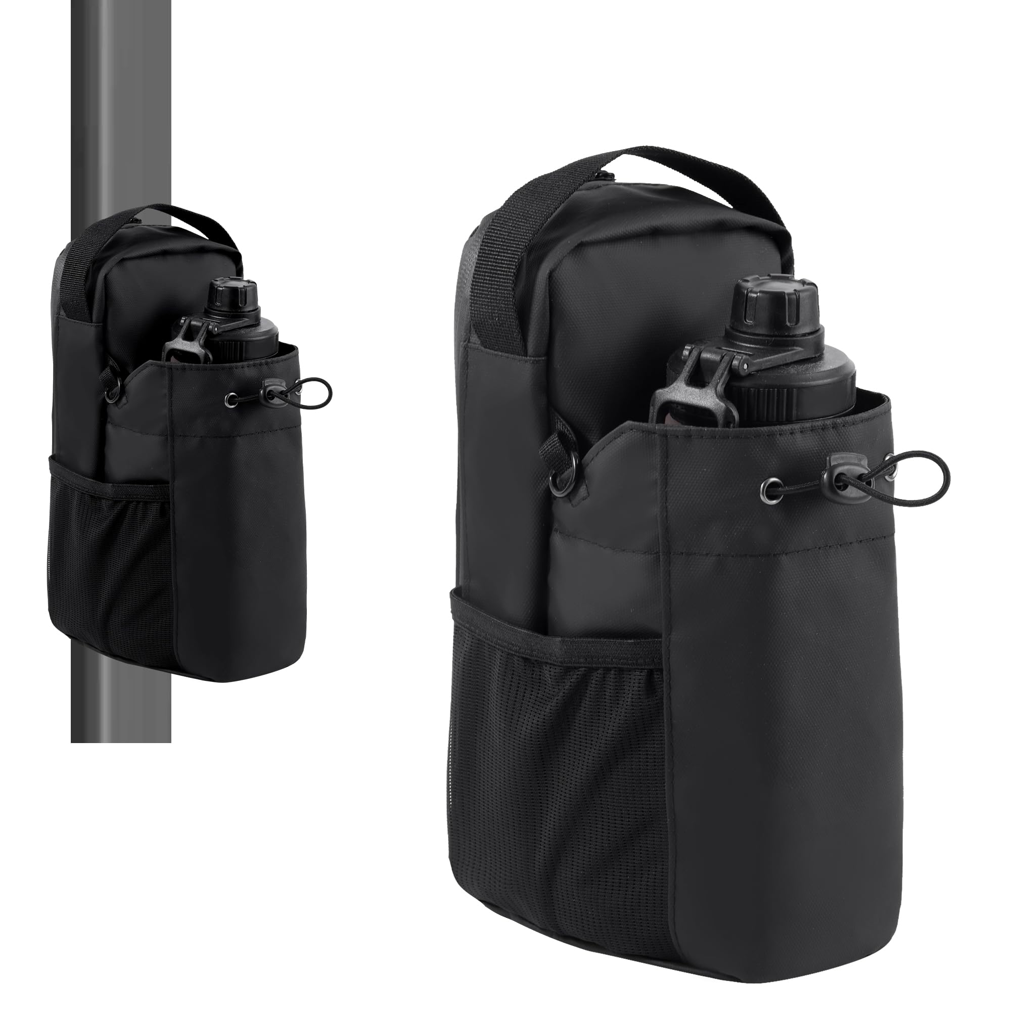 MegaBlues 3X Stronger Magnetic Gym Bag - Water-Resistant Fitness Water Bottle Bag for Men and Women, Phone/Wallet Storage for Travel, Sport, Cycling, Workout (Fits Hydro Flask & Yeti Tumblers)