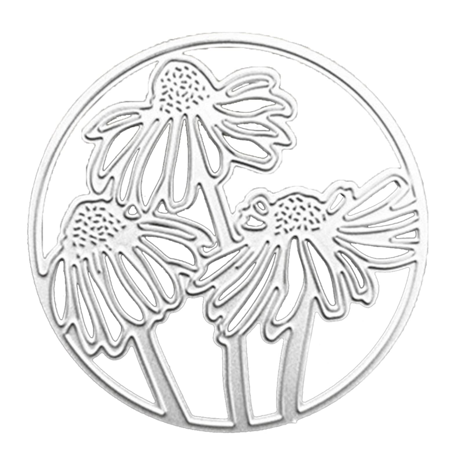 Kalttoy Metal Die Cuts Flower Cutting Dies Stencils Cutting Template for Scrapbooking Album Paper Card Embossing Craft Metal Die Cuts for Scrapbooking