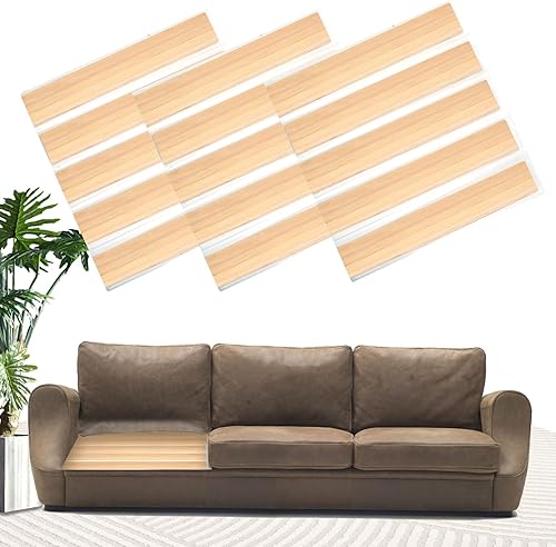 Soporte de cojín de sofá para cojines caídos, 63 x 22 pulgadas, soporte de cojín de sofá de madera maciza resistente, insertos de tablero de madera