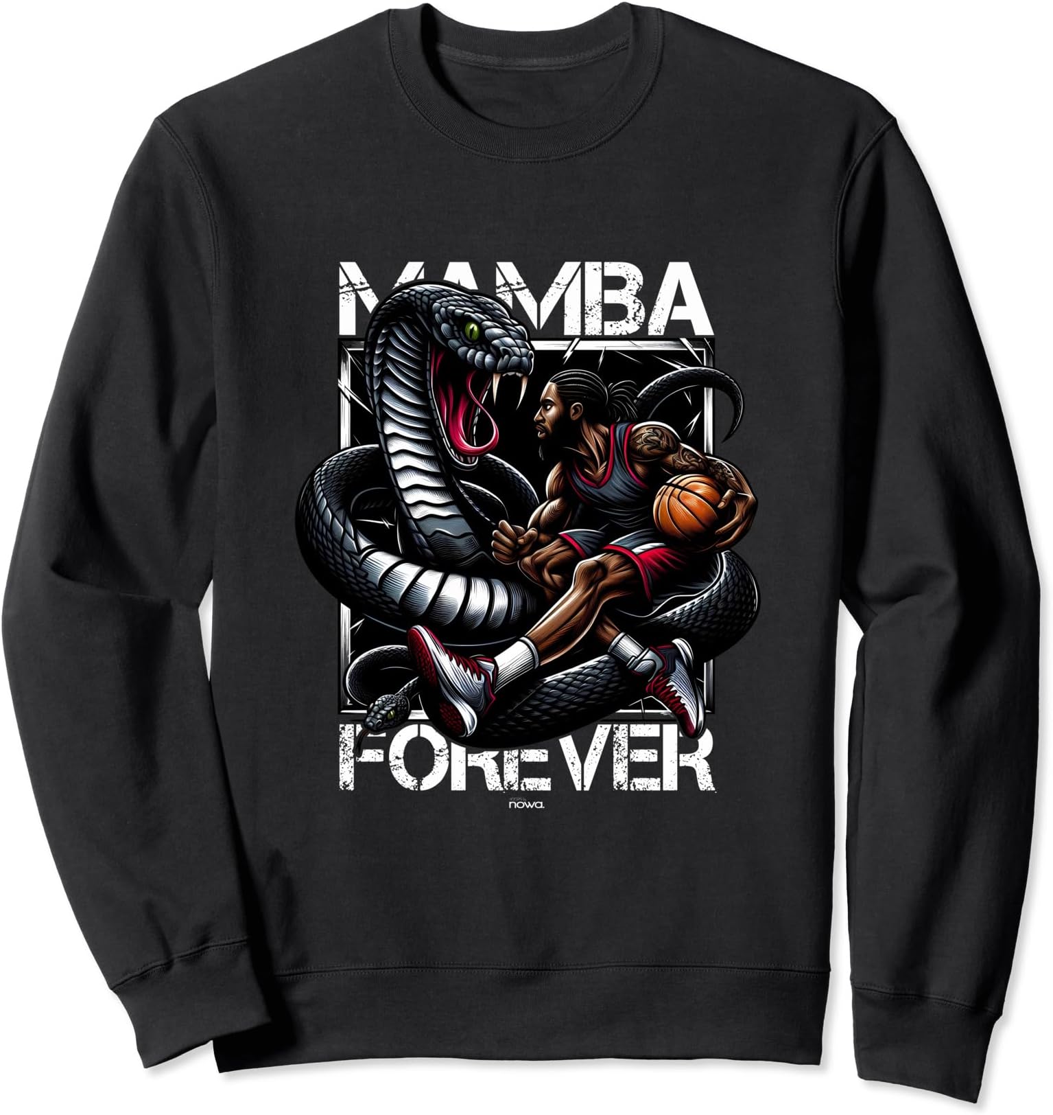 AGGRESSIVE AND FEARLESS SNAKE LEGEND FOREVER MOTIVATION Sweatshirt