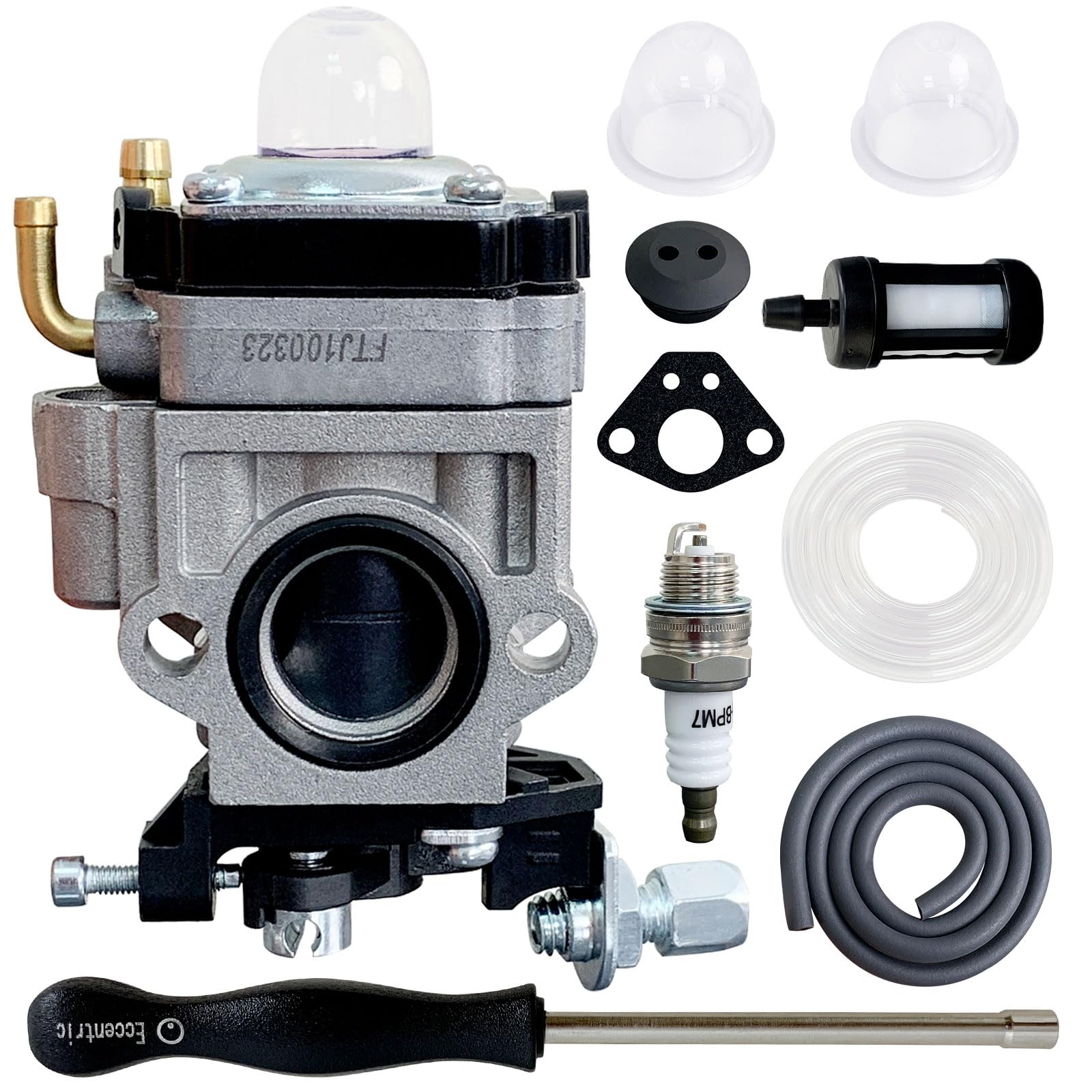 MEI-CHA製MC-3200GLACIER Amazon.com : Ruixing OEM 300486 43cc Carburetor for Earthquake