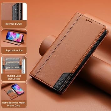 Xiaomi Redmi 14C 4G用ジェネリックケース カラー:パープル ラインケース レザーウォレット フリップバックカバー