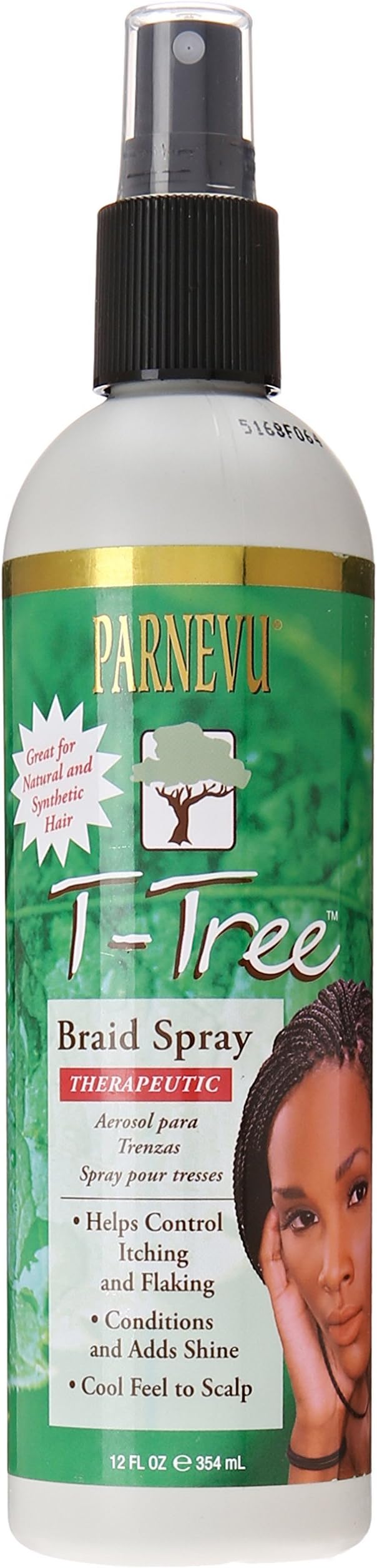 Parnevu Tea Tree Braid Spray 355 ml