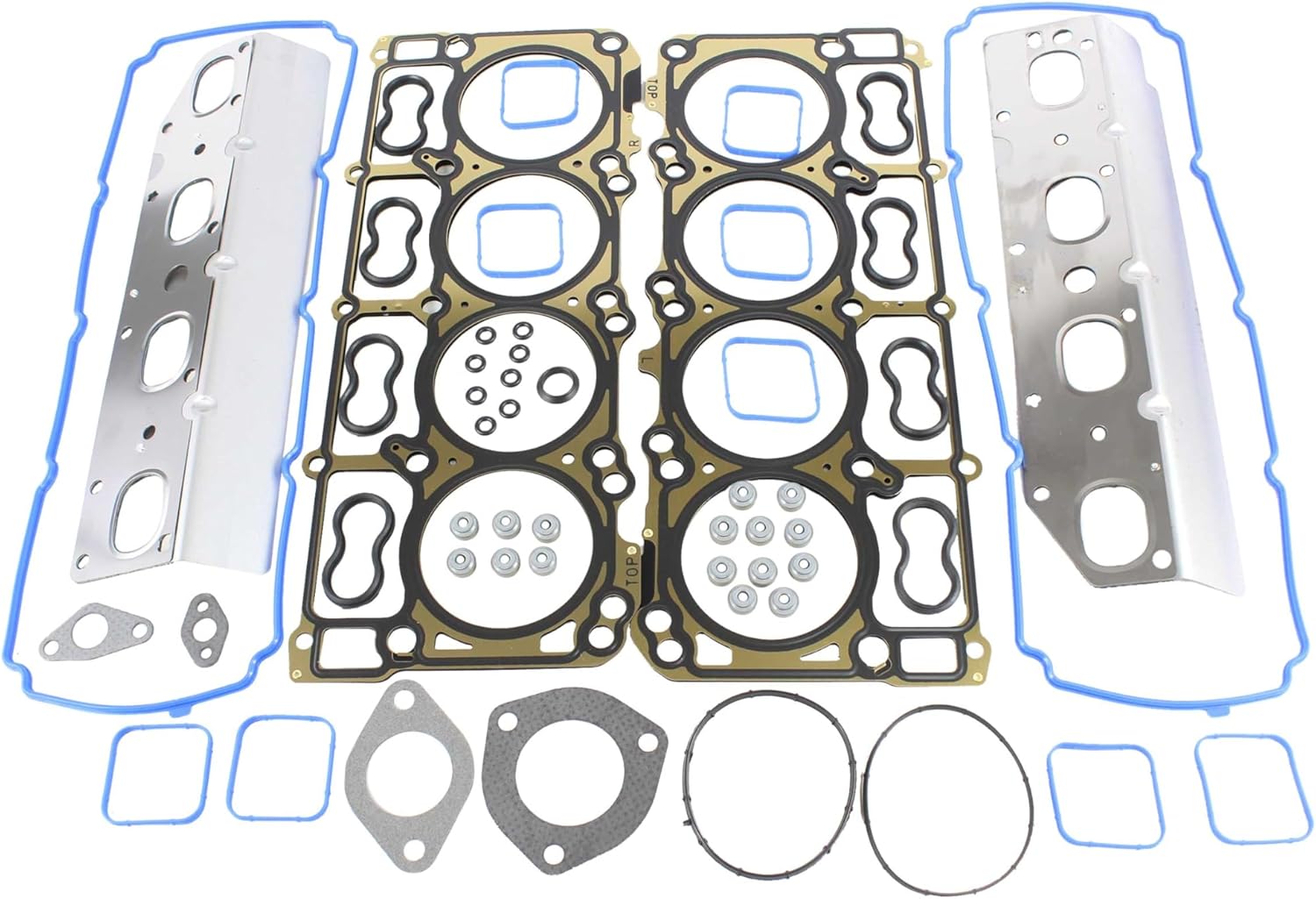 DNJ EK1163 Engine Rebuild Kit for 2009-2019 Chrysler, Dodge, Jeep 300, Challenger, Charger 5.7L V8 16V OHV 345cid