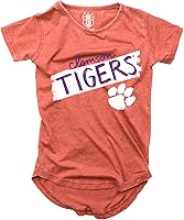 Vista 18 de Wes and Willy NCAA - Camiseta Burnout para niñas S/S