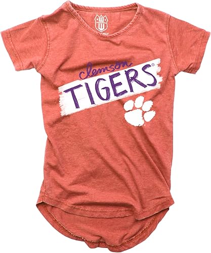 Miniatura 18 de Wes and Willy NCAA - Camiseta Burnout para niñas S/S