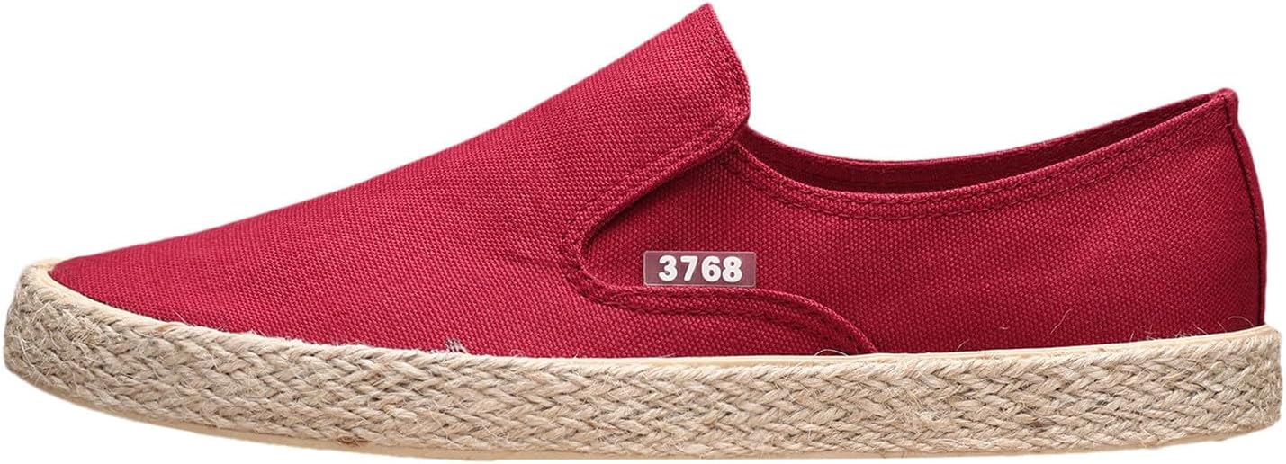 Generisch Scarpe casual da uomo, sportive senza lacci, scarpe sportive da uomo, antiscivolo, resistenti all'usura, taglie forti, scarpe da ginnastica sportive, da trekking, caffè, 40 EU
