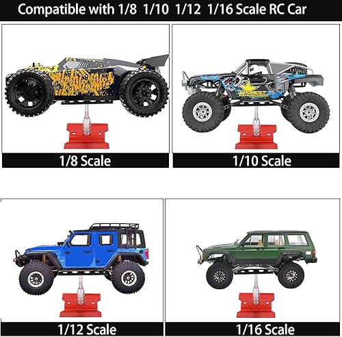 Miniatura 4 de Soporte de coche RC y 652 piezas RC Tornillos RC Estación de trabajo de reparación de estación de trabajo RC Kit de hardware universal RC Tornillo