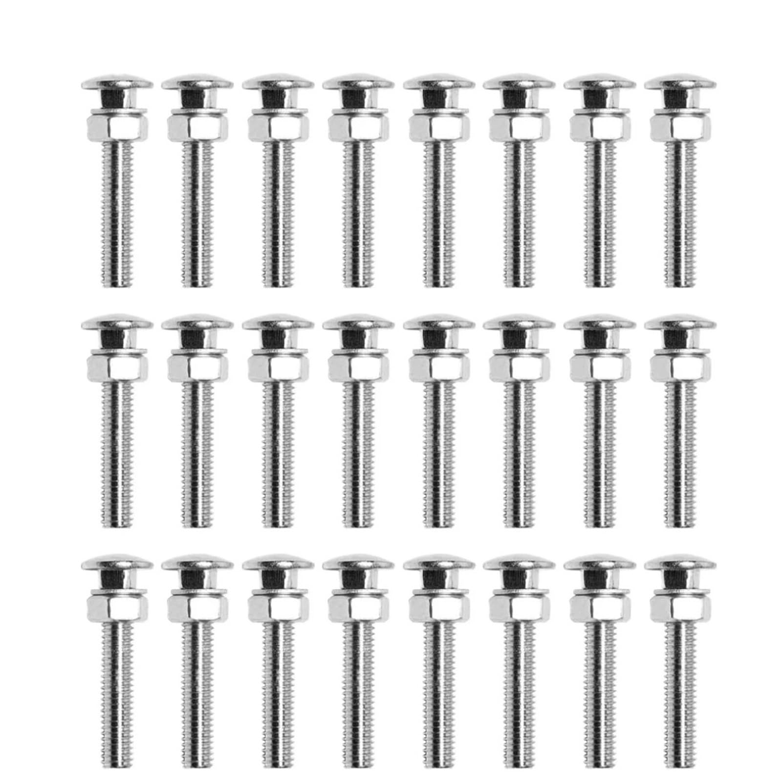 Vis Boulons Et Écrous Kit Kit de fixation lattes banc jardin 24 écrous boulons rondelles M6