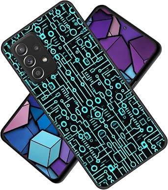 for Galaxy A33 5G Case,Premium TPU Ultra Thin Flexible Shock Absorbent Silicone Rubber Protective Cover for Samsung Galaxy A33 5G,Circuit Board