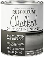 Vista 51 de Rust-Oleum 287722 - Pintura a la tiza ultramate para interiores, 30 onzas, capa superior transparente mate