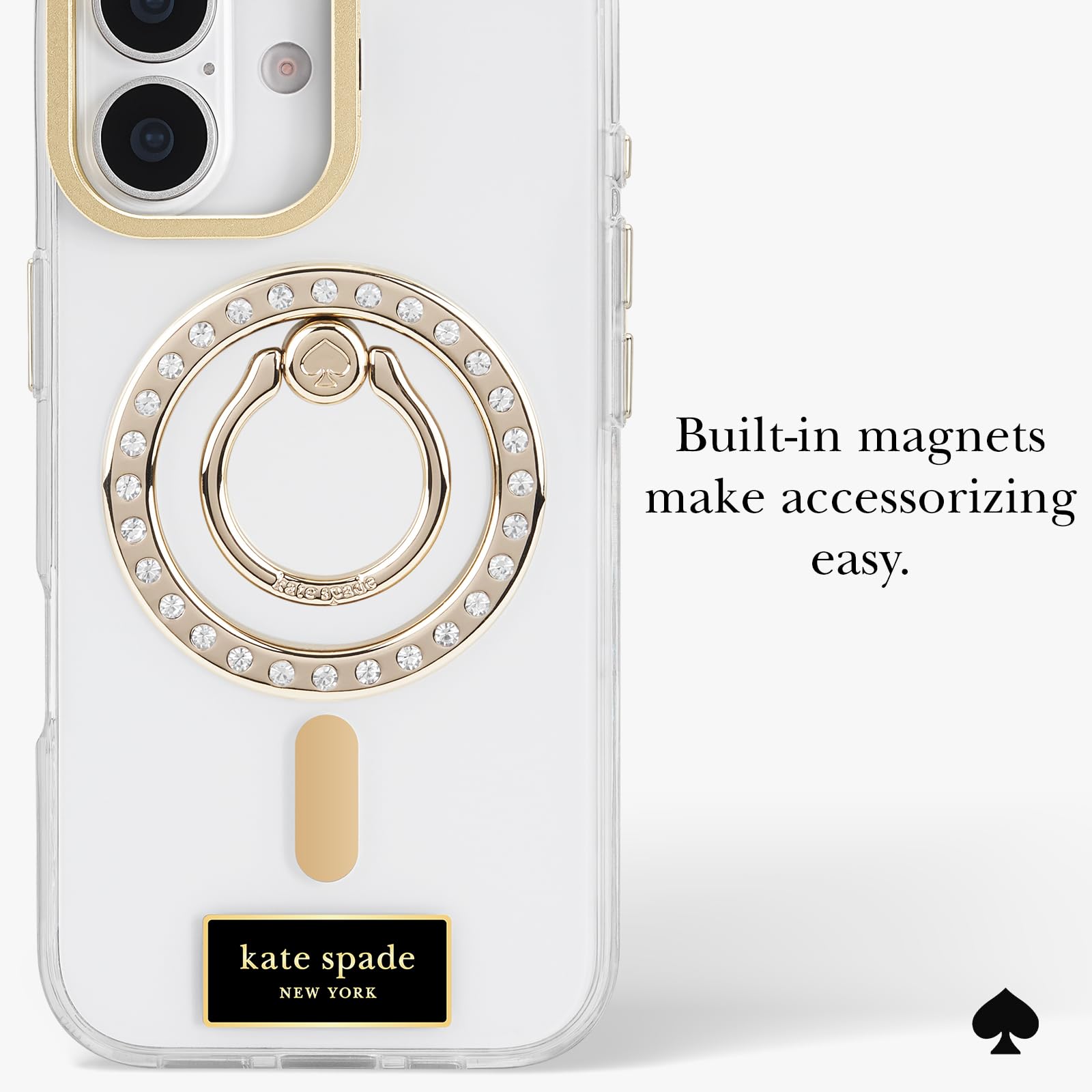 Amazon.com: kate spade new york iPhone 17 Case with Camera Stand