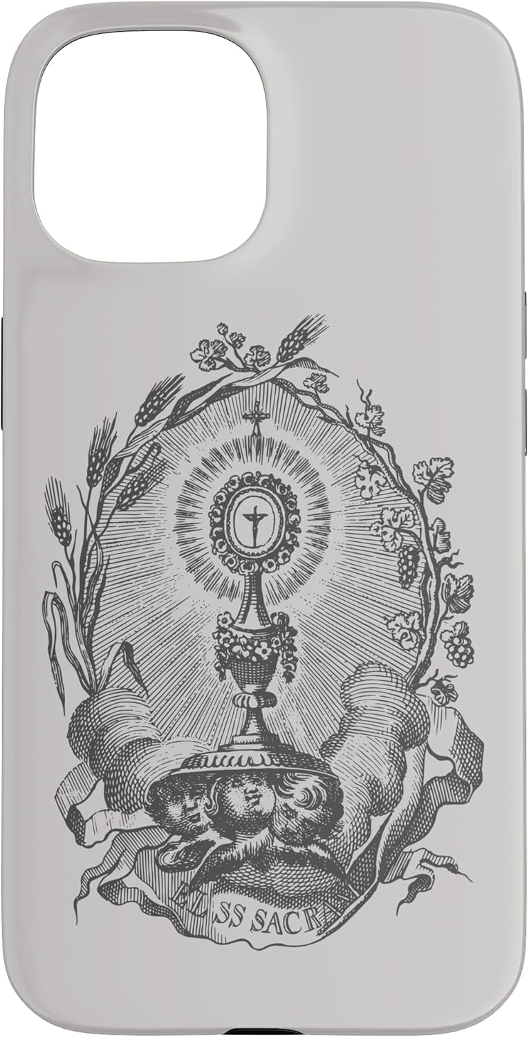 Eucharistic Adoration of the Holy Sacrament Catholic Case for iPhone 14 Pro Max