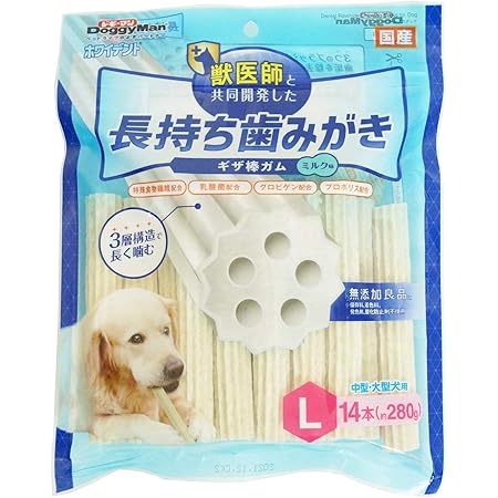 Amazon ドギーマン 犬用おやつ ホワイデント 長持ち歯みがき ギザ棒ガム Lサイズ X 28 まとめ買い ドギーマン ペット用品 通販