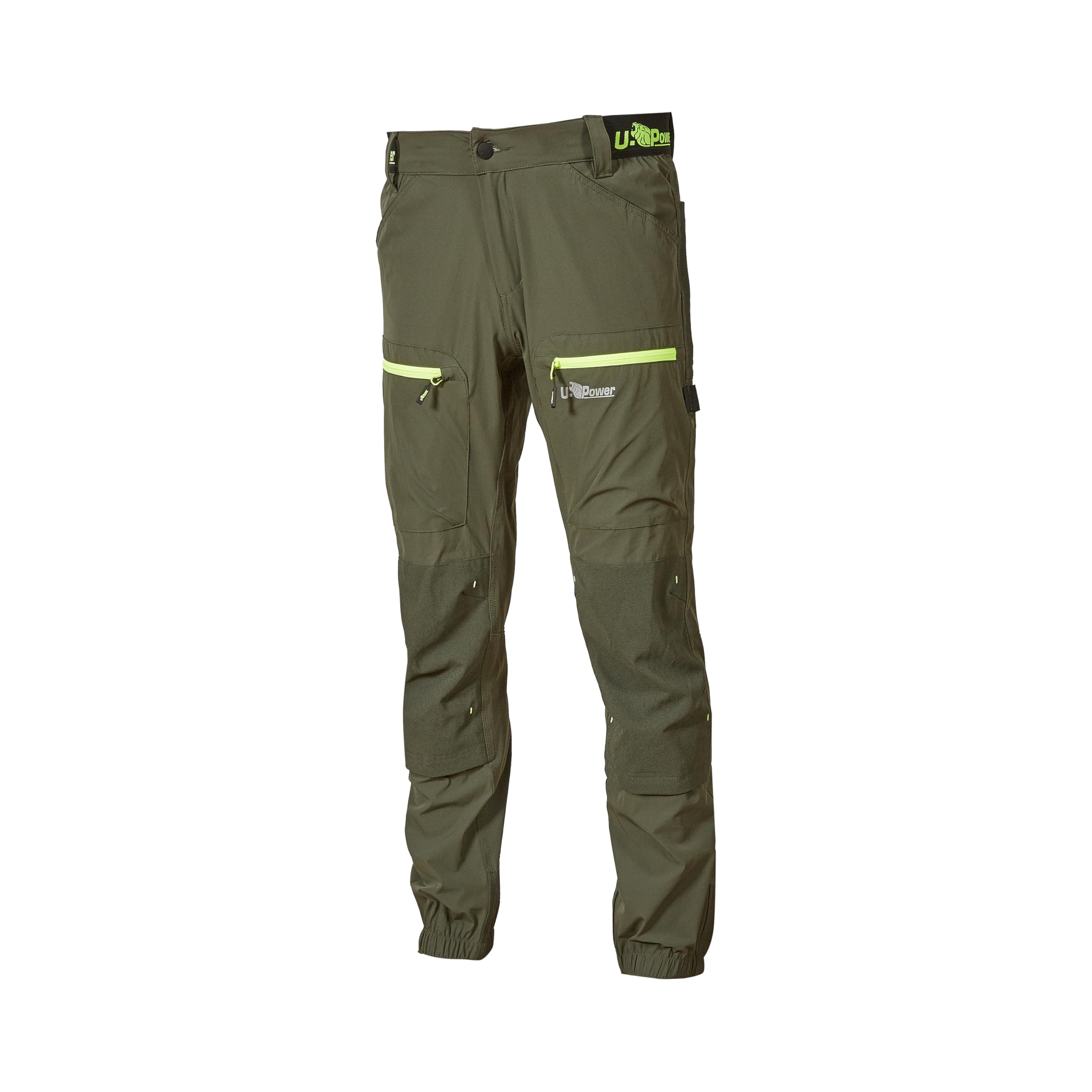 U Power Verde Oscuro Zapatos de Seguridad y contra Incendios Hombre