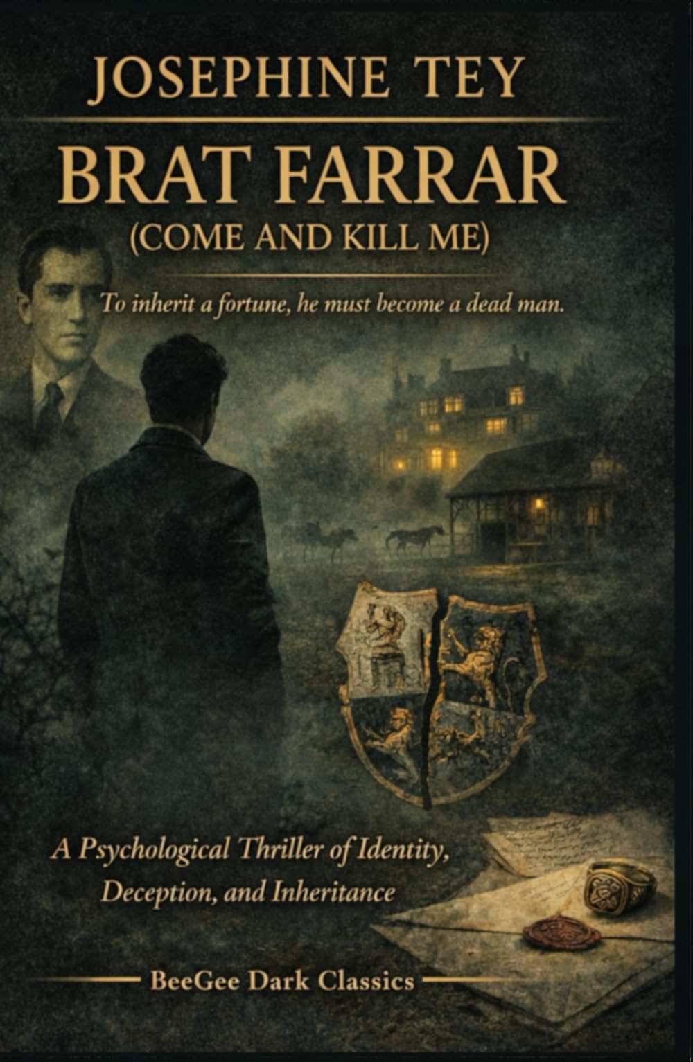 Brat Farrar (Come and Kill Me): A Psychological Thriller of Identity, Deception, and Inheritance (BeeGee Dark Classics edition)