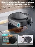 Lefant M5 Pro Robot Aspirateur Laveur Rouleau 23000Pa 100% Anti-Enroulement - 6
