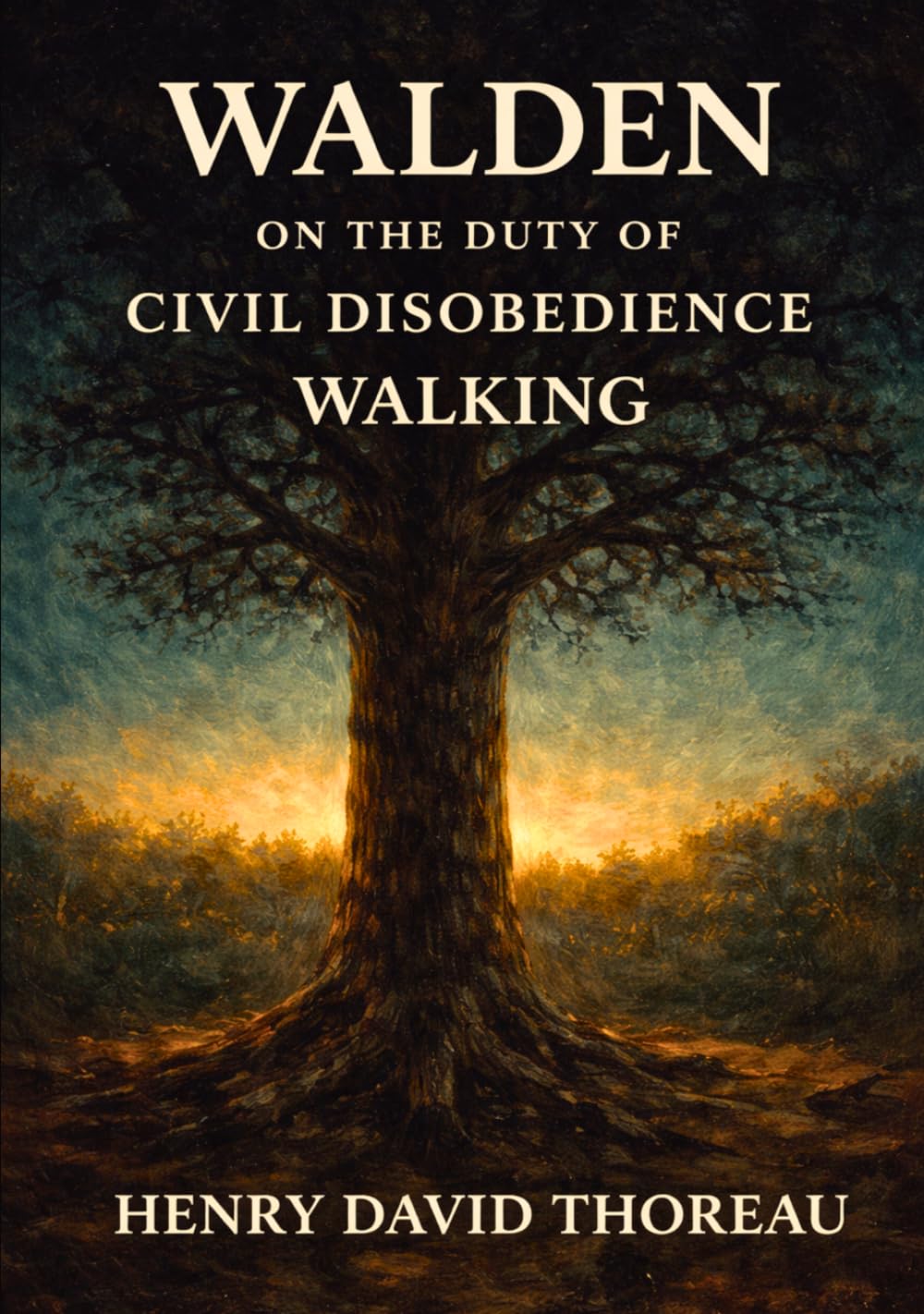 WALDEN, ON THE DUTY OF CIVIL DISOBEDIENCE, and WALKING