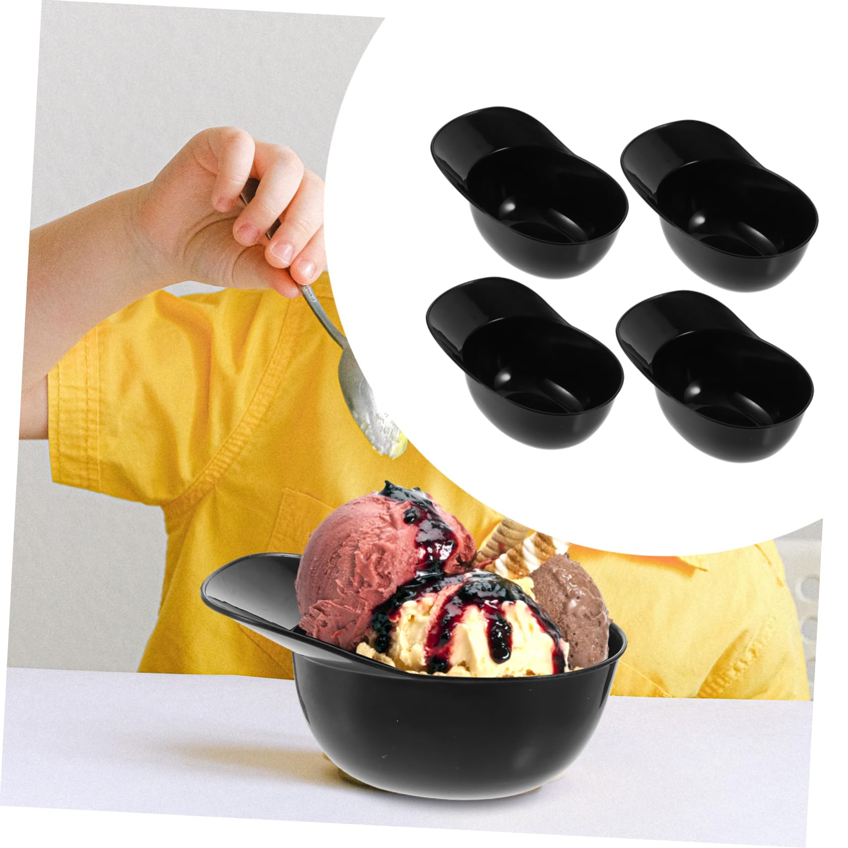 Amazon.co.jp: CIYODO 4個ベースボール帽子型アイスクリーム