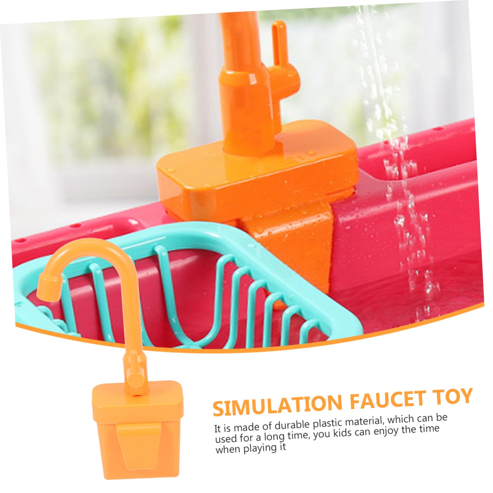 KICHOUSE Accessoires De Robinet Jouet De Jeu De Rôle De Cuisine