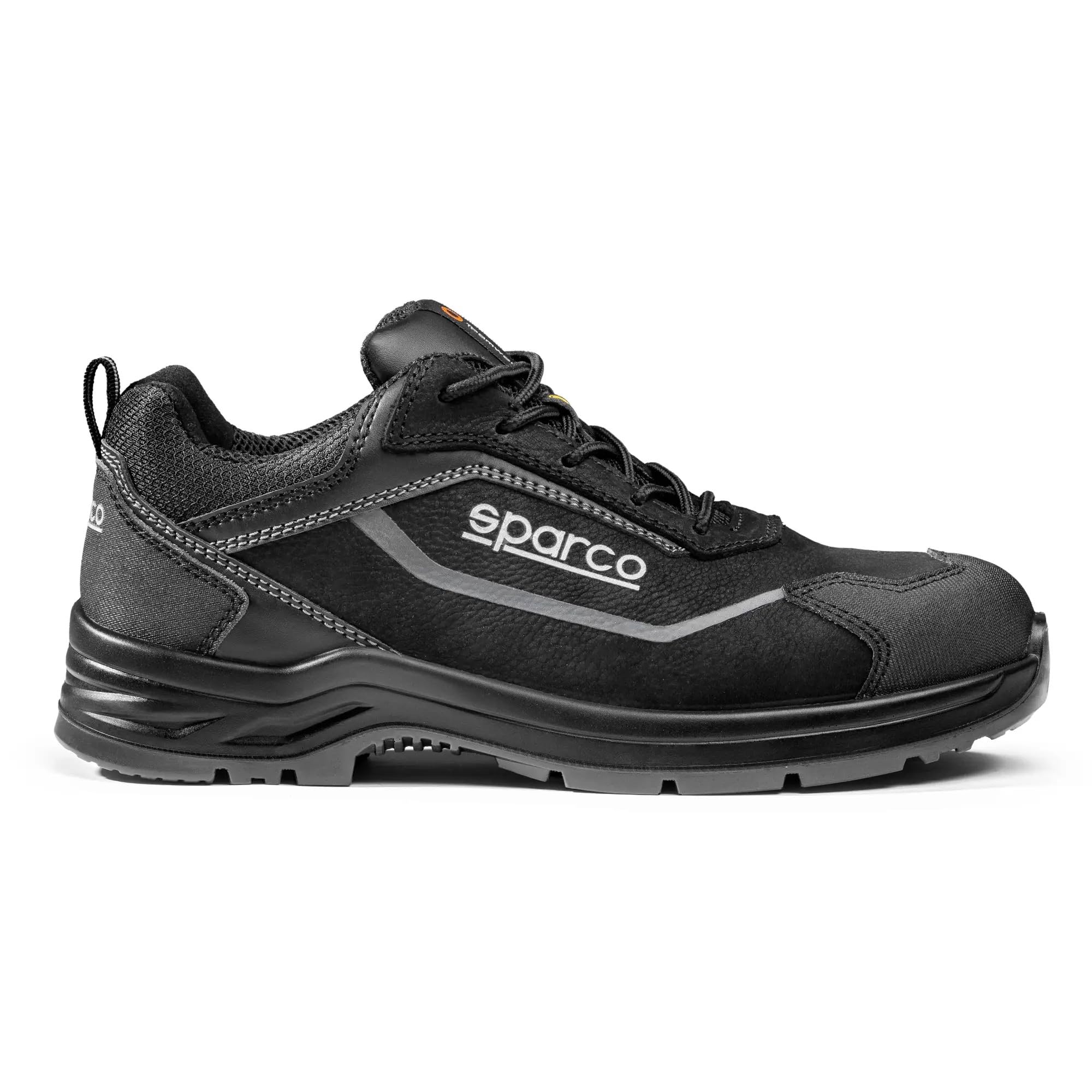 Sparco - Indy Gregor ESD S3S SR FO LG - Scarpe Antinfortunistiche Uomo Donna - Scarpe da Lavoro Antiscivolo e Resistenti - Calzature di Sicurezza Adatte ad Ogni Condizione di Lavoro - 40 EU
