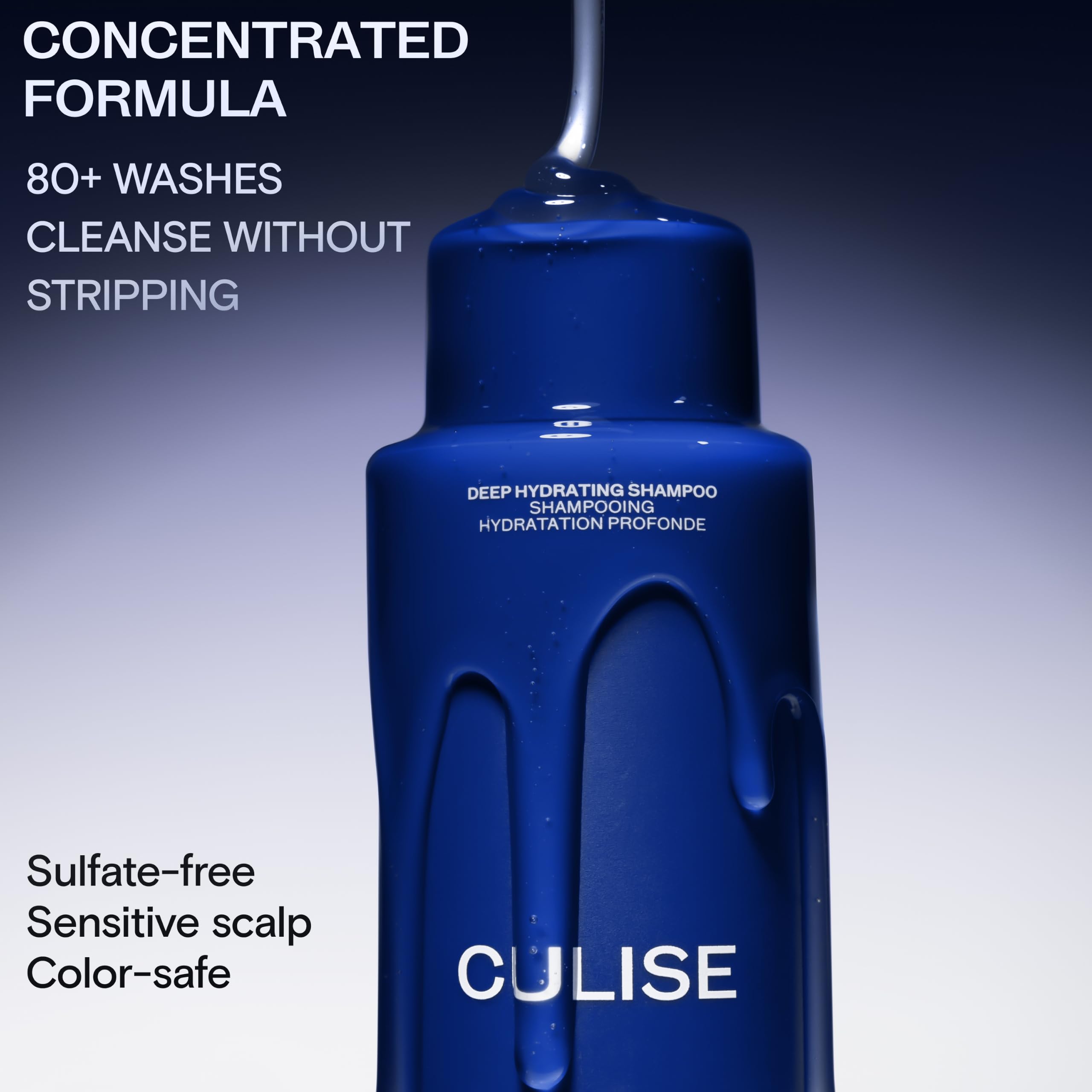 Korean Hydrating Shampoo for Dry, Damaged & Color-Treated Hair