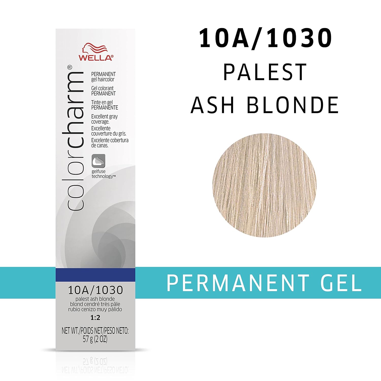 WELLA colorcharm Demi Permanent Hair Color, 3N Medium Neutral Brown 2 oz : Beauty & Personal Care