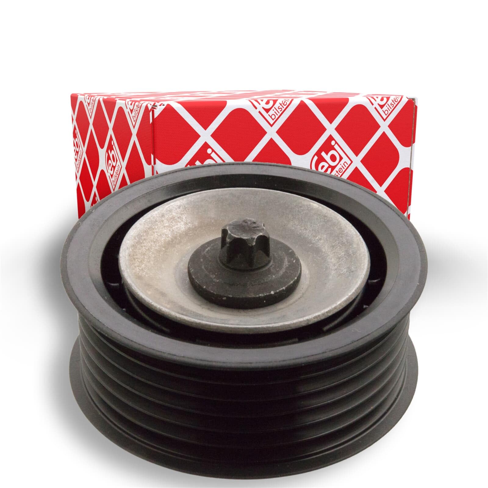 FEBI BILSTEIN Galoppino guidacinghia e cinghia Poly-V 104075 25,5mm 0,147kg 8mm