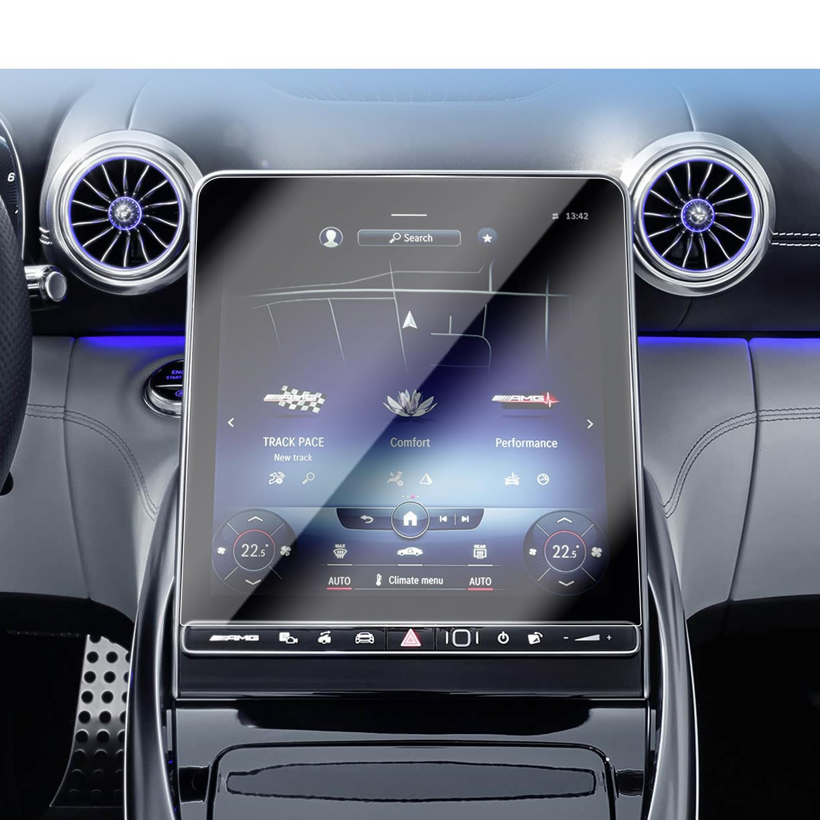 Photo 1 of APKPKPKU Screen Protector for Mercedes-Benz AMG 11.9" HD
