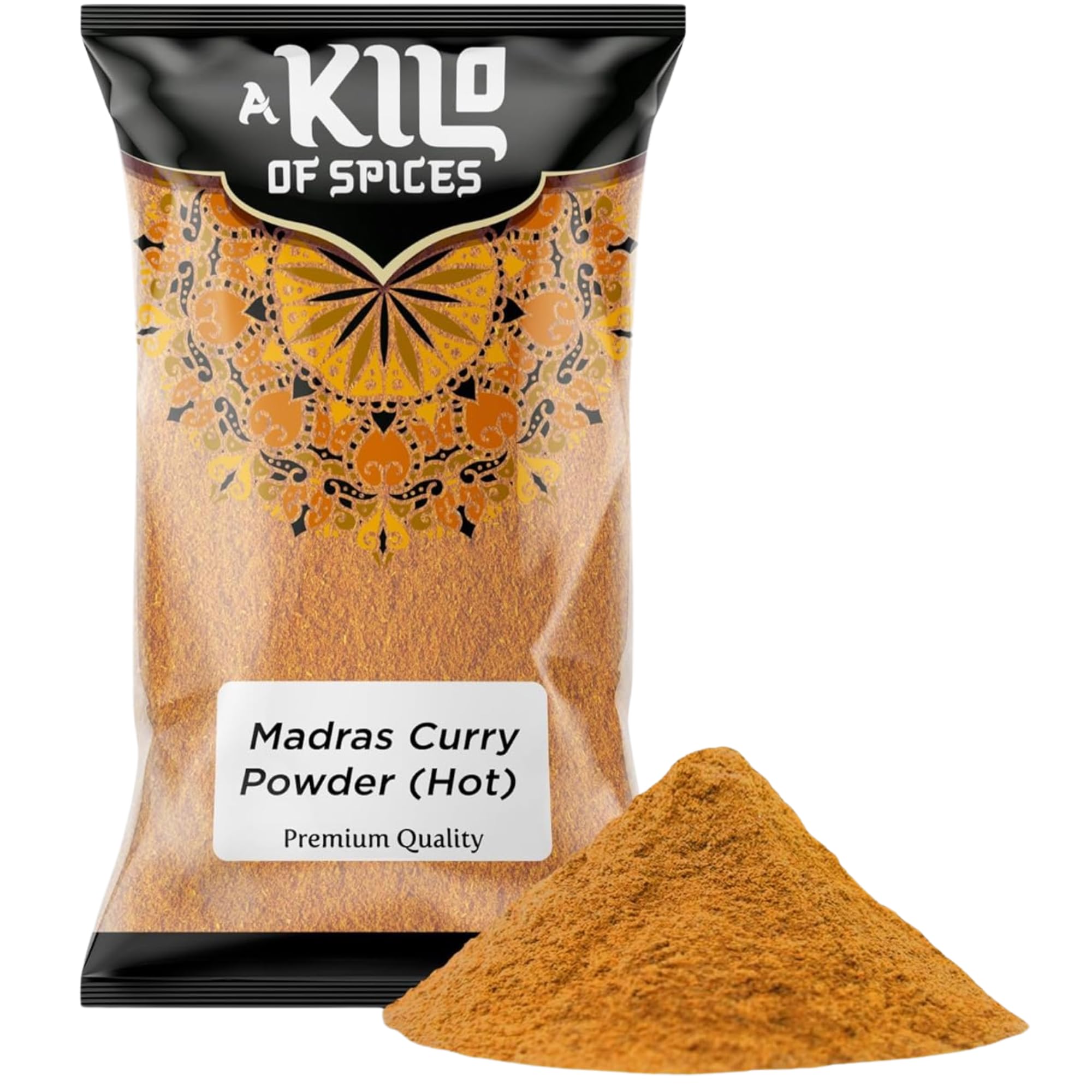 Madras Curry Powder (Hot) 1 Kg | Indian Spices Range of Mild Curry Powder, Fresh UK Groceries