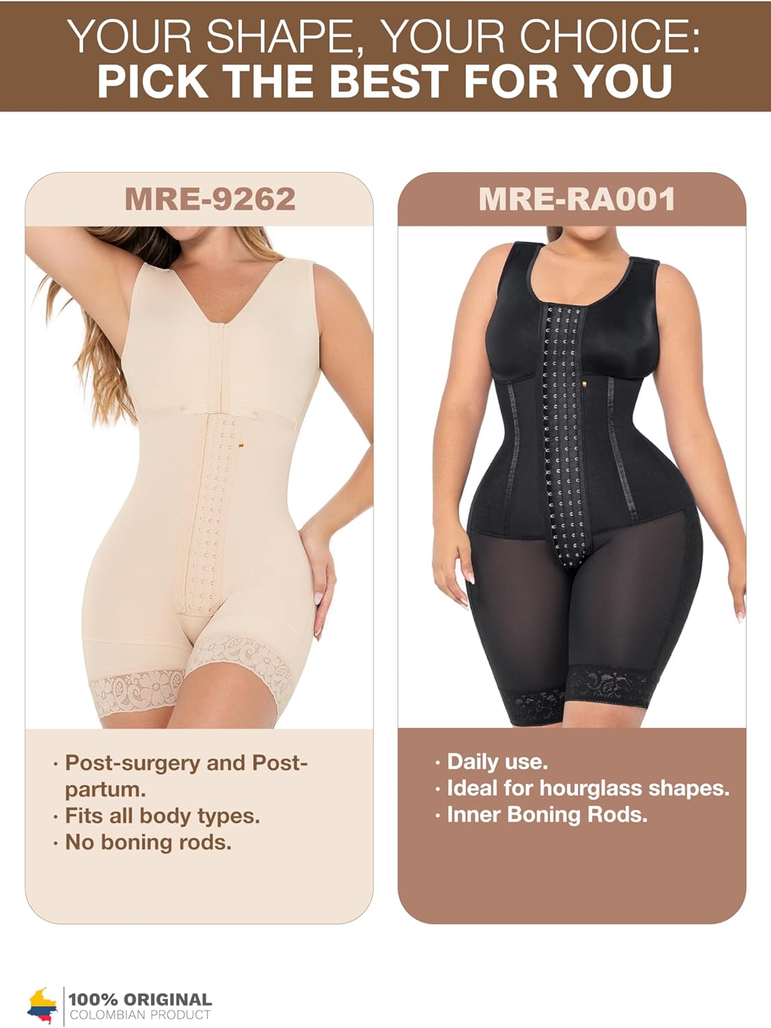 MARIAE STAGE 2 Faja Tummy Tuck Post Surgery Compression Garment Fajas Colombianas Postparto - Image 2