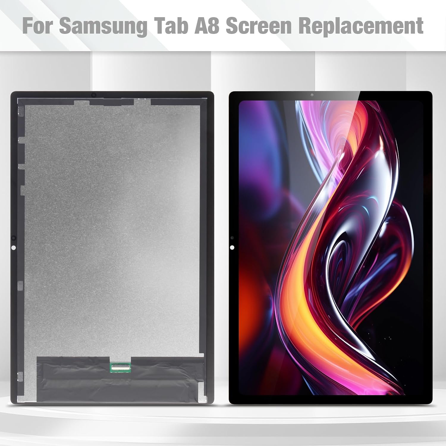 for Samsung Galaxy Tab A8 10.5" 2021 X200 Screen Replacement,Black