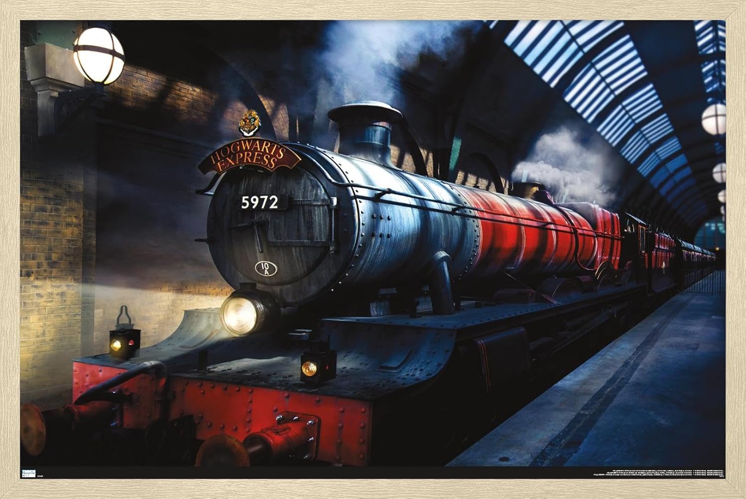 Trends International The Wizarding World: Harry Potter - Hogwarts Express Wall Poster, 22.375" x 34", Premium Unframed Version