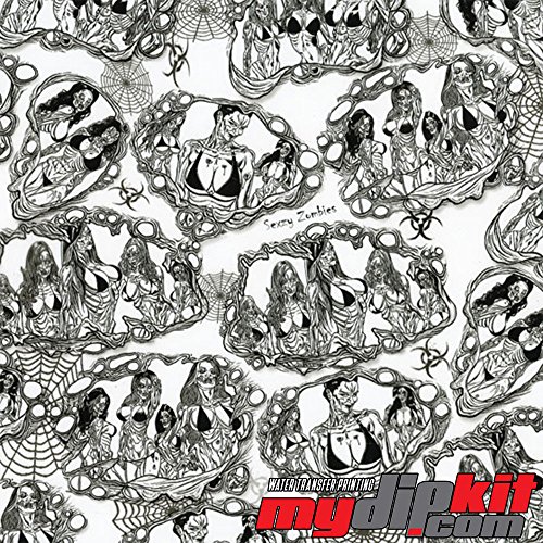 Hydrographic Film - Water Transfer Printing - Hydro Dipping - Sexy Zombies - LL-190-C
