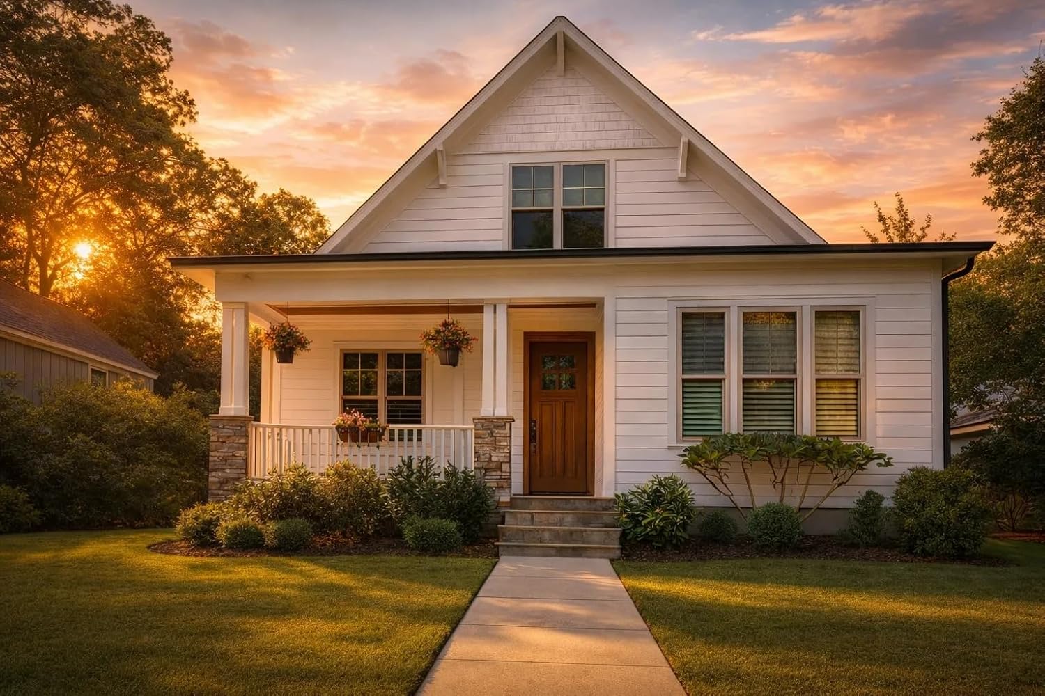 14-1992 HOUSE PLAN - House Floor Plan Design: 2-Story Craftsman Blueprint with CAD