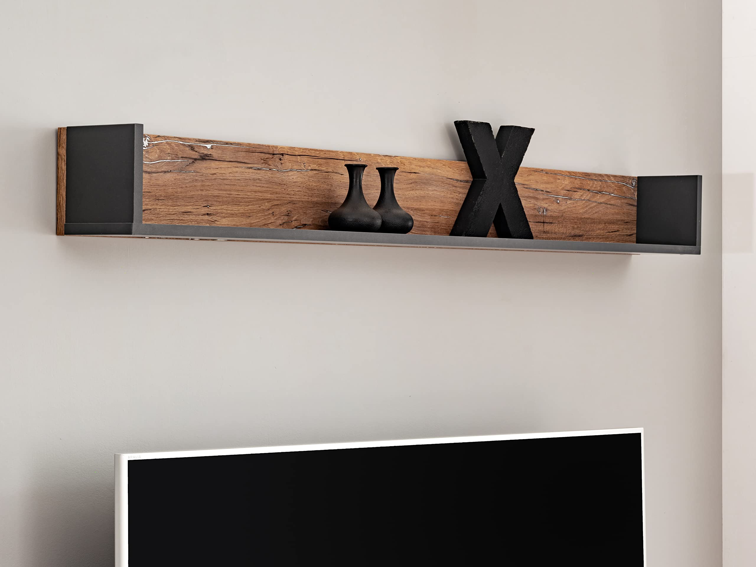 Komodee Ensemble TV Orvieto Collection A1 Chene/Anthracite 548x187x50 cm
