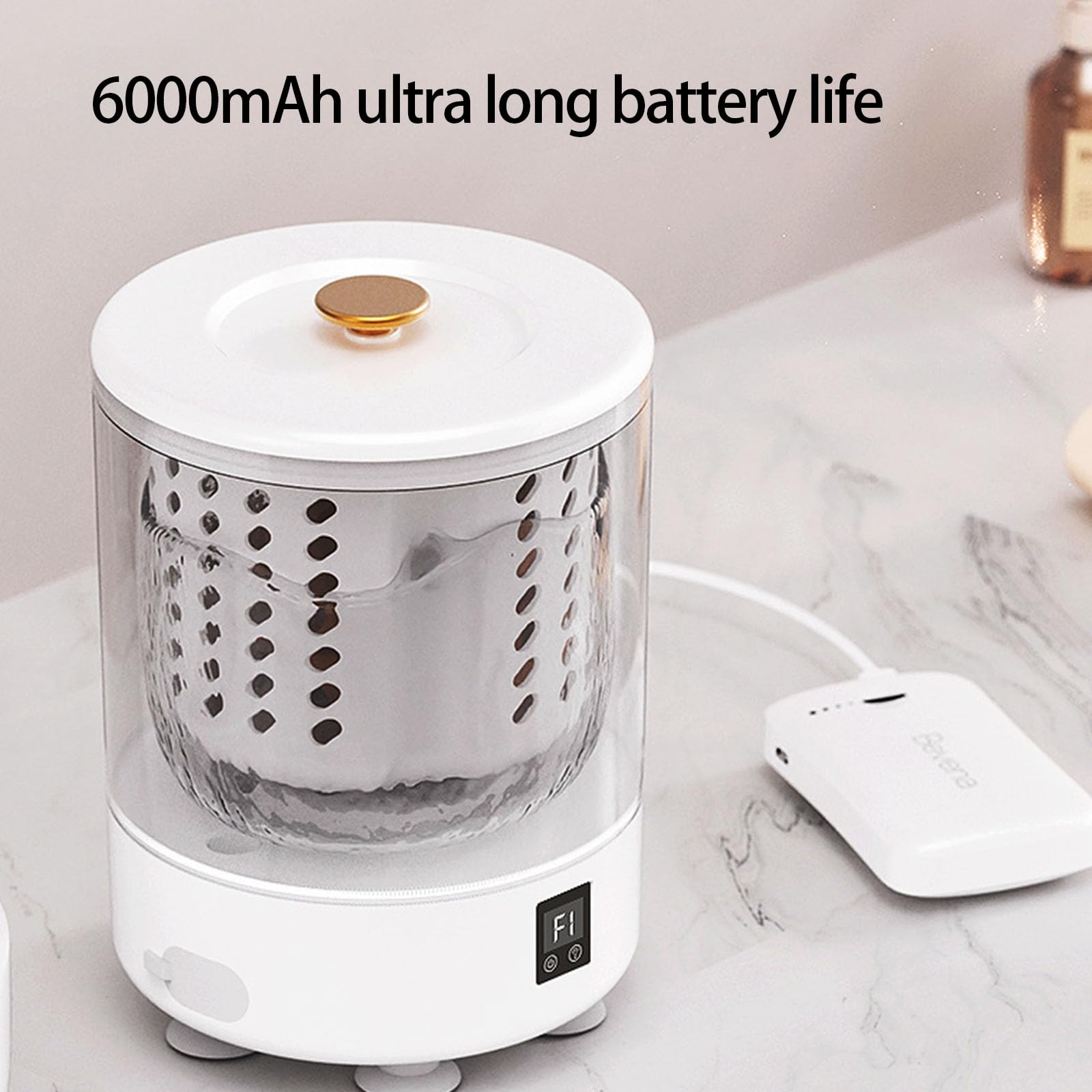 Machine à laver portable pour sous-vêtements, dortoir d'étudiant, petite tasse à linge, chaussettes compactes, nettoyeur de vêtements, machine à laver de voyage pour sous-vêtements