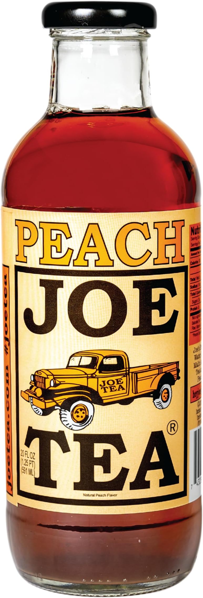 JOE TEA Peach Tea, 20 FZ