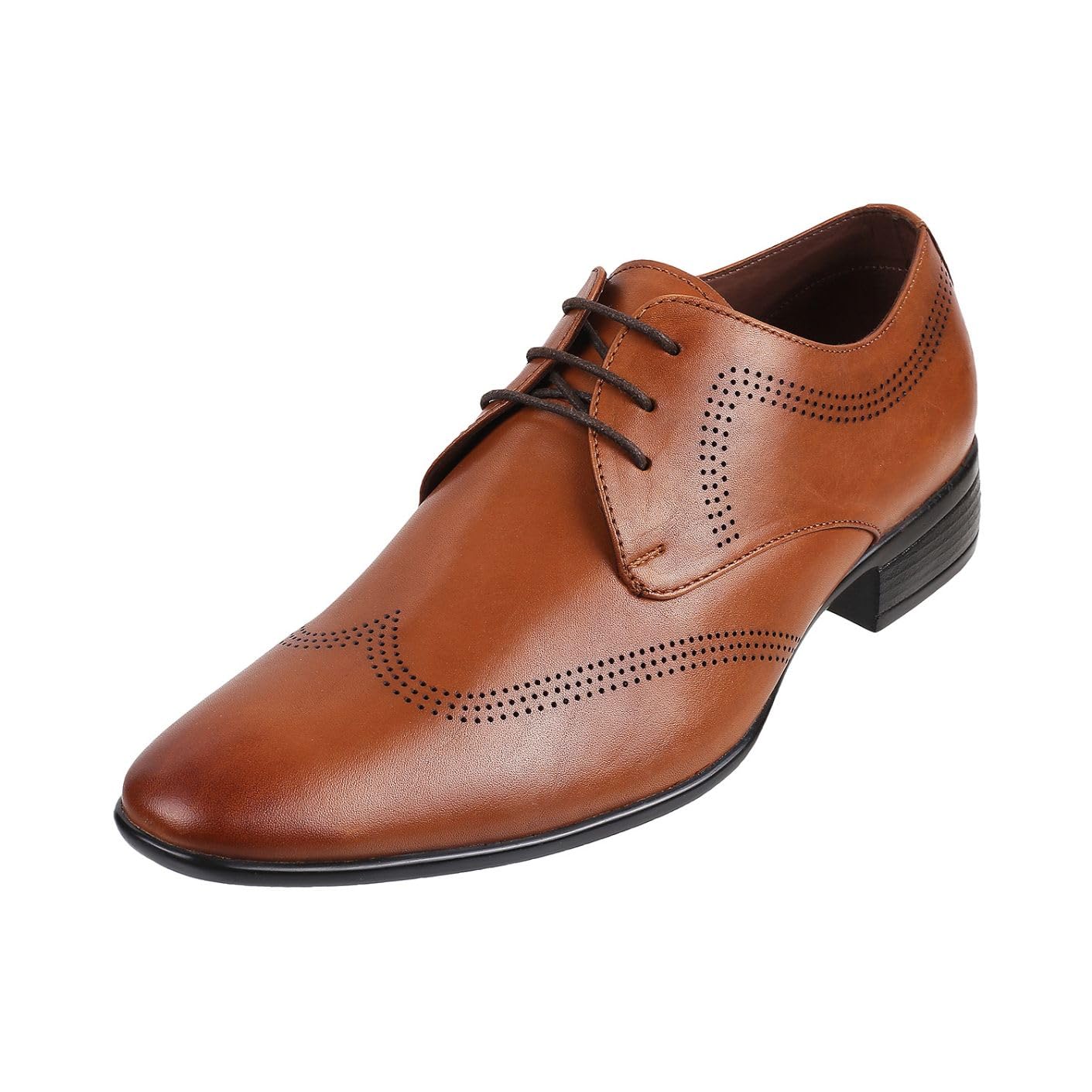 Metro Men Tan Leather Lace-up/Formal Shoes UK/9 EU/43 (19-26) (B0CPTD6CV6) Amazon Price History, Amazon Price Tracker