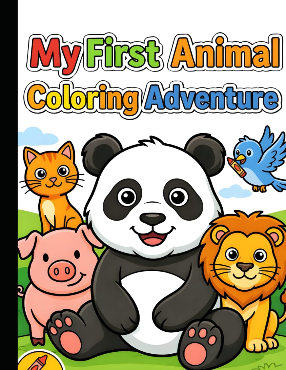 Little Animal Friends Coloring Book