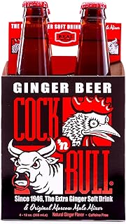 Cock-N-Bull Ginger Beer 4/12 fl. oz. (355 ml) Glass Bottles (4-Pack)