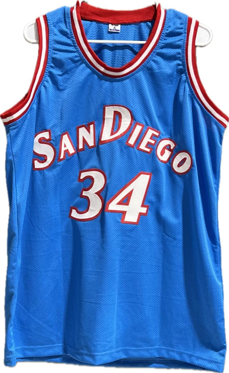 Terry Cummings Autographed San Diego Basketball Jersey Tristar Authentic