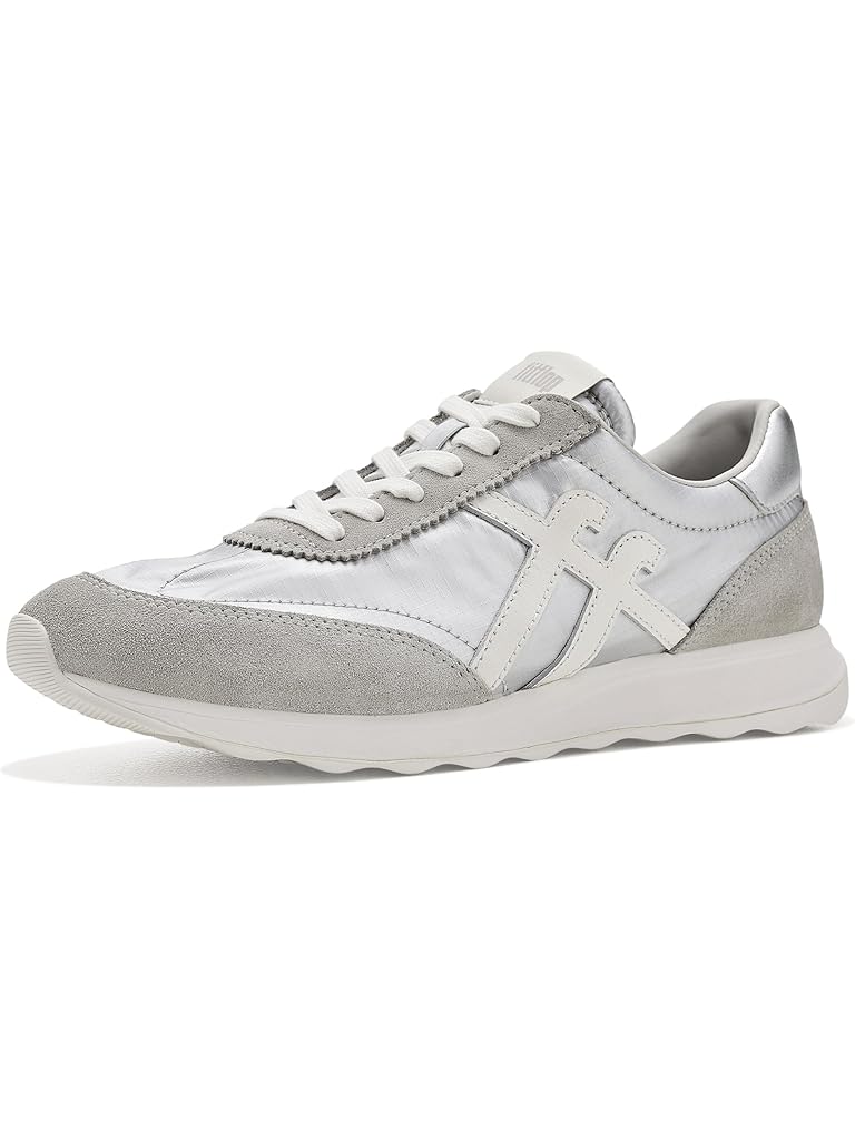 Unknown Color FitFlop Retro-Q FF Metallic-Fabric/Suede Sneakers