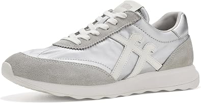 FITFLOP RETRO-Q FF METALLIC-FABRIC/SUEDE SNEAKERS Womens Sandals